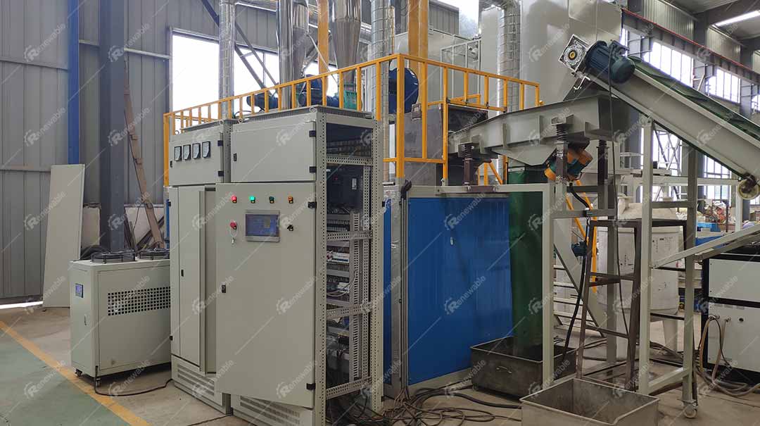 Advantages of waste photovoltaic panel recycling equipment